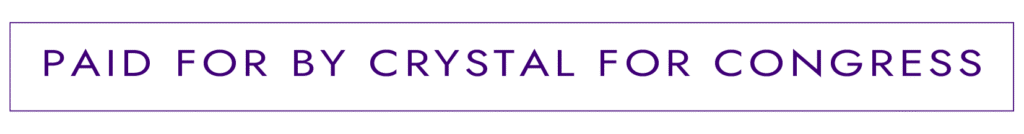 paid for by crystal for congress